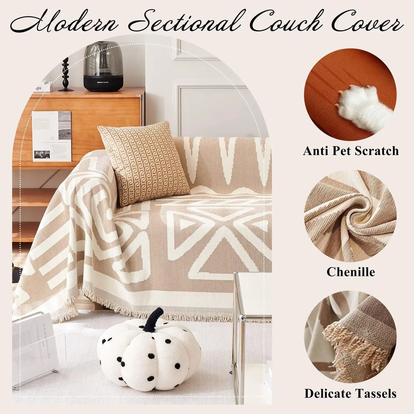 Boho Ultra Soft Couch Cover