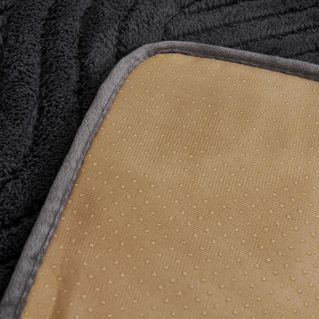 Close-up of a textured anti slip technology