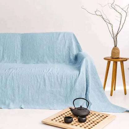 100% Linen Couch Cover