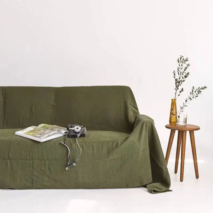 100% Linen Couch Cover