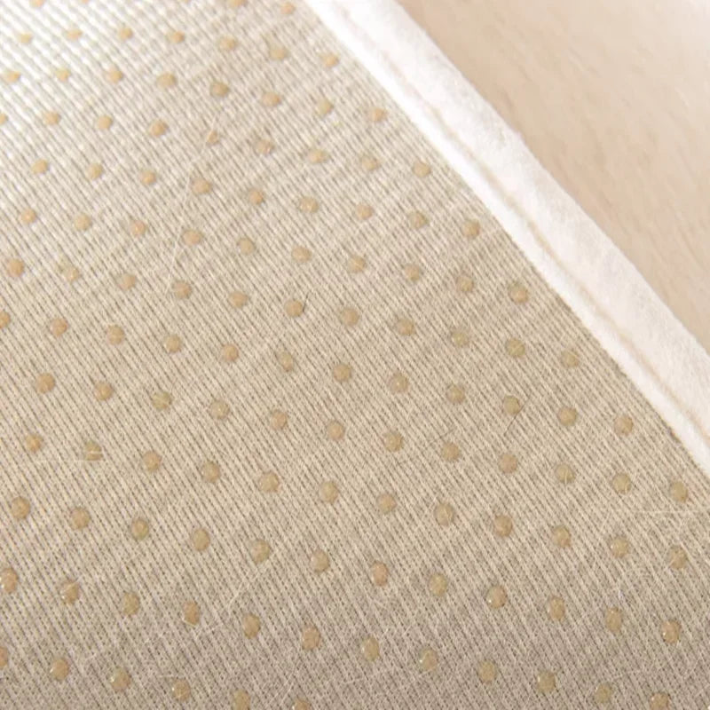Close-up of the couch covers back anti-slip material